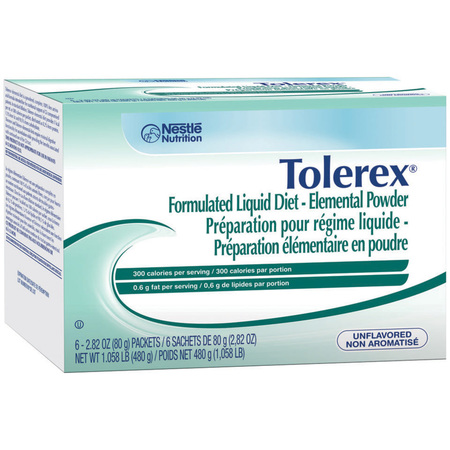 NESTLE Nestle Tolerex Gi - Formulated Liquid Diet Elemental Powder, PK60 10043900458059